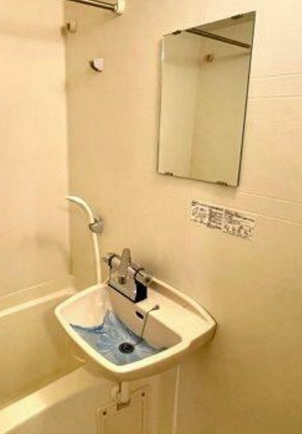 洗面設備　同タイプ、別部屋のお写真です