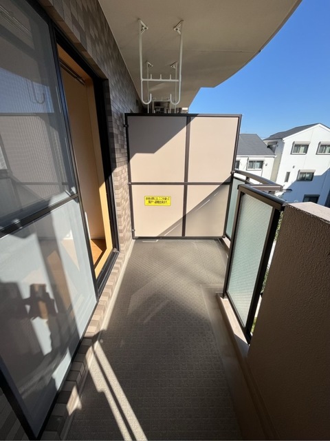 バルコニー　308号室の写真です。