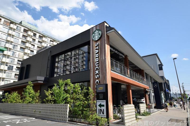 飲食店　スターバックスコーヒー 京都四条葛野大路店（飲食店）まで700m