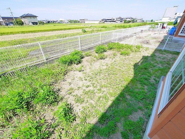 庭　お庭でゆったりと過ごせます