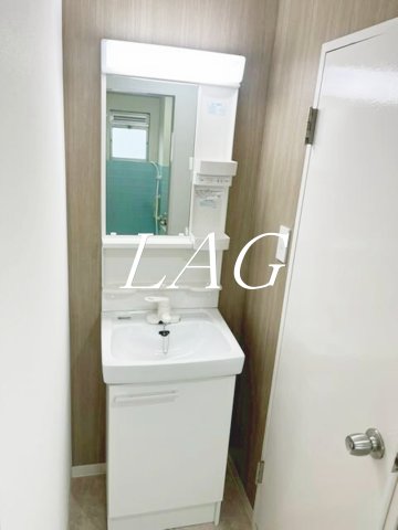 洗面設備　洗面台です。
