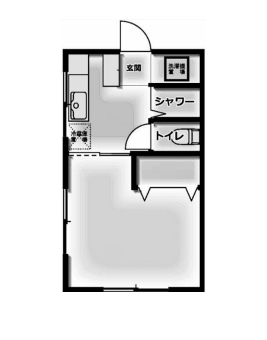 京急本線 生麦駅 徒歩7分 2階建 築38年の間取り写真