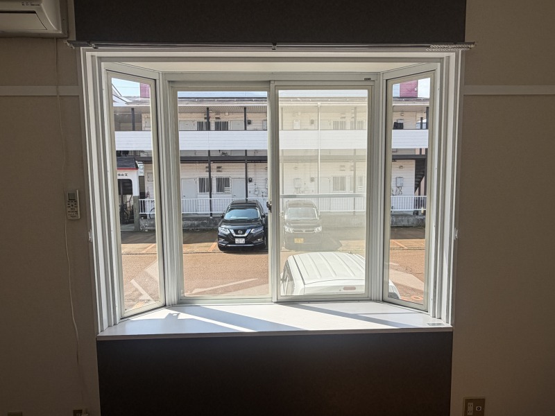 眺望　南窓からの様子