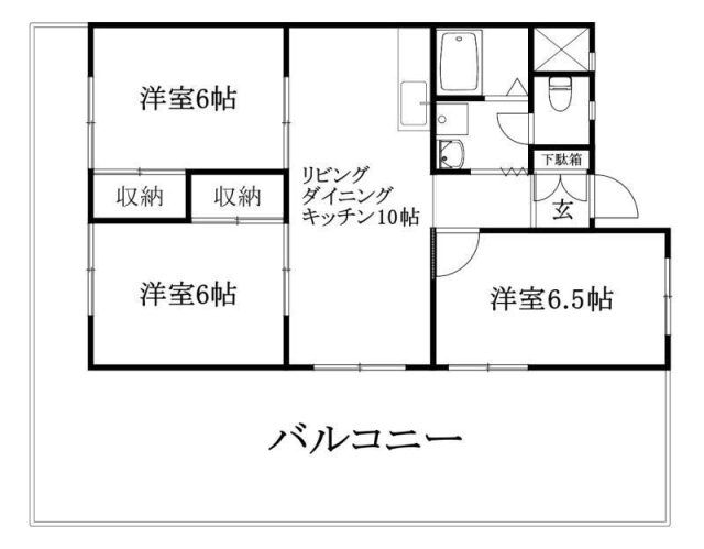 第２日興マンションの間取り