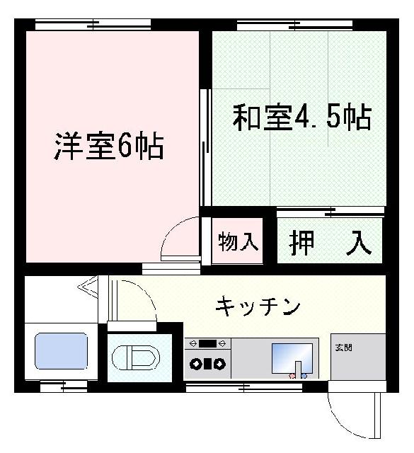 湘南ハイツの間取り