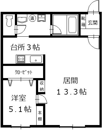 ＡＲＭレジェンド２の間取り