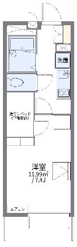 レオパレス西郊の間取り