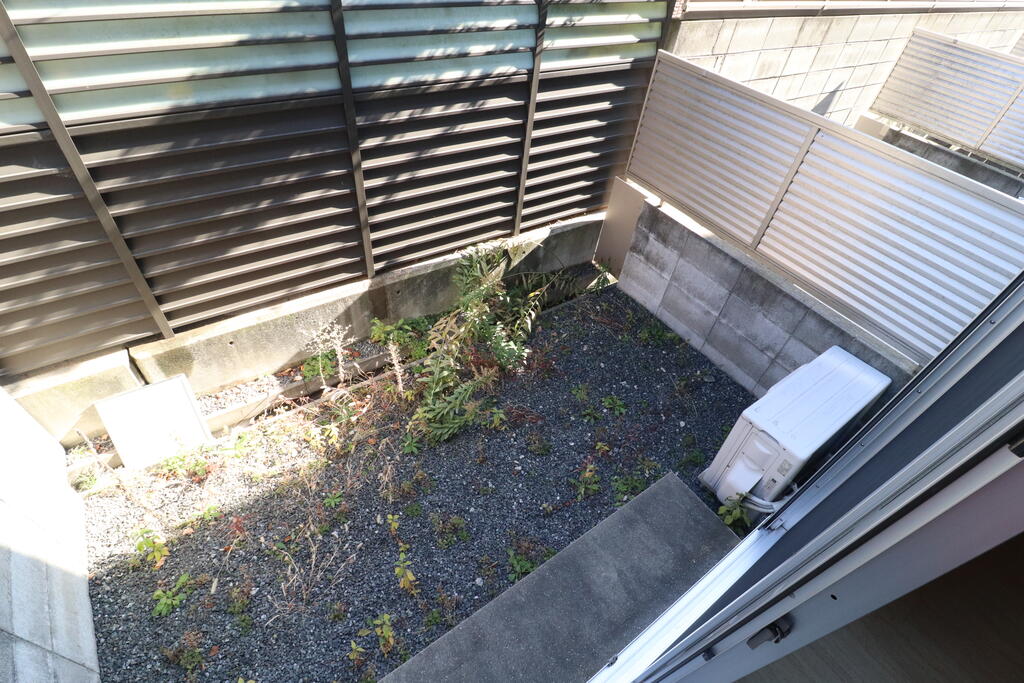 バルコニー　専用のお庭☆