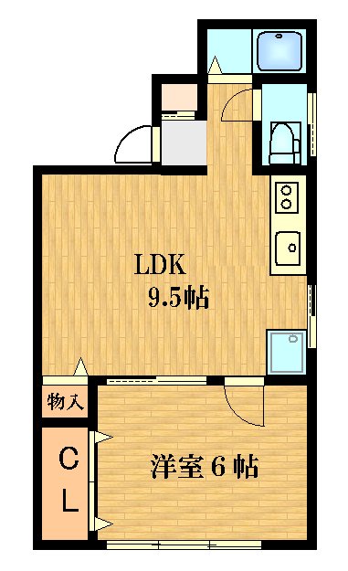 広島県広島市東区光町２（マンション）の賃貸物件の間取り