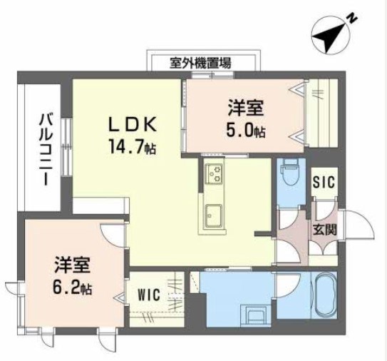 【シャーメゾンさくら大久保駅前の間取り】