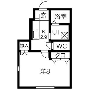 SUN PALACE北上 Vの間取り