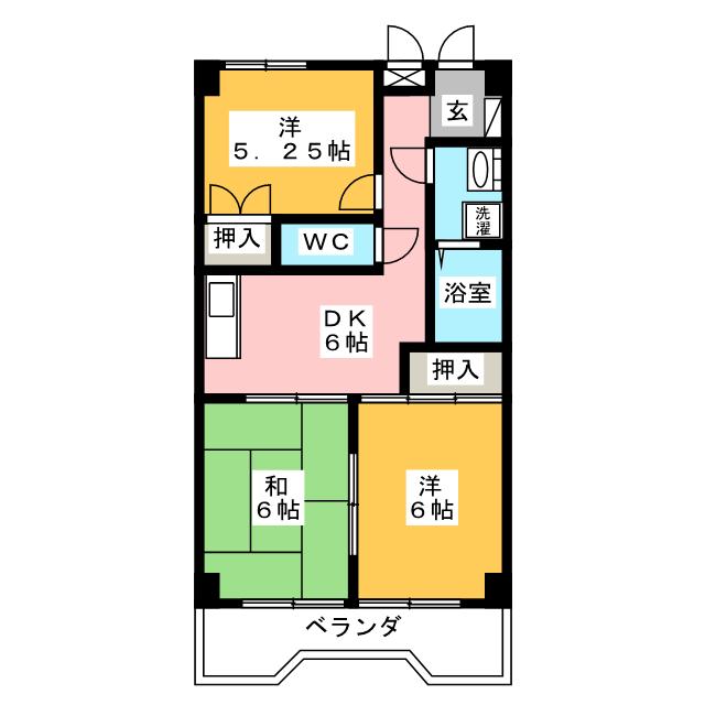 エステート２３の間取り