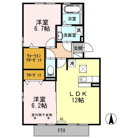 ウィスタリアの間取り