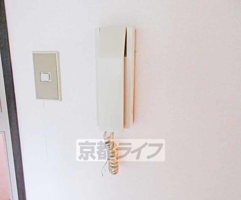 セキュリティ　インターフォンもあります・