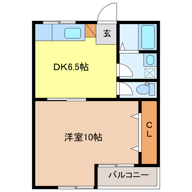 ダイムコーポ大池IIの間取り