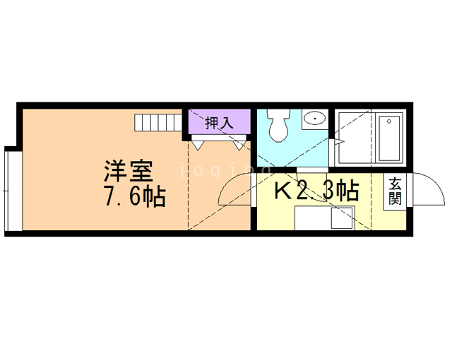 グラサージュの間取り