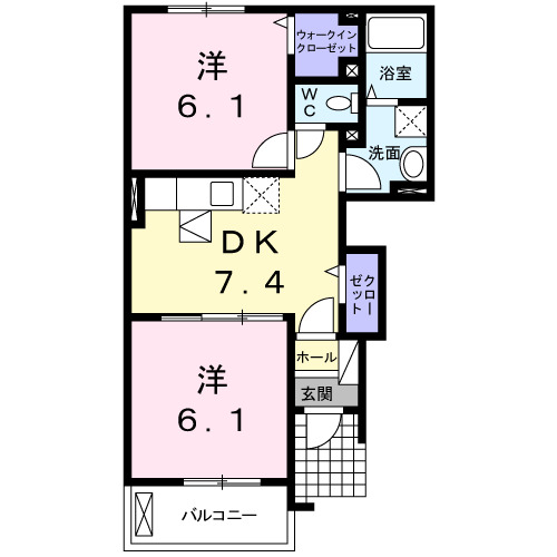 ベラフィオーレの間取り