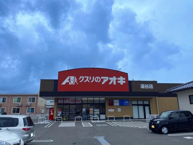 【能美市泉台町のアパートのドラックストア】