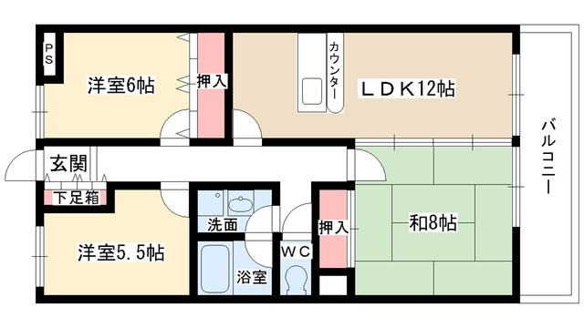 アルカディア長久手の間取り