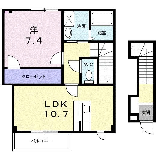 イノセントエンジェルの間取り