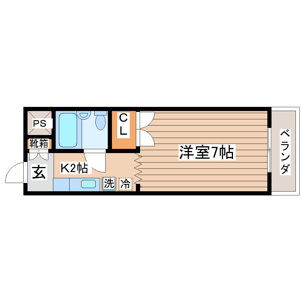 BAU銀杏町の間取り