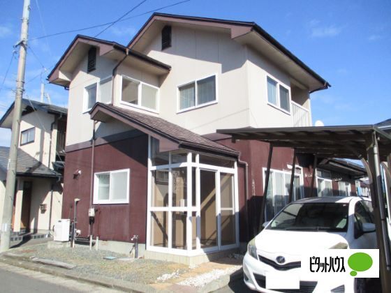 紫波町高水寺貸家の建物外観