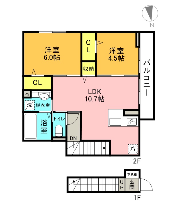 桜井5丁目新築ROOMの間取り