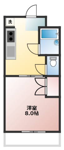 マンションロジュマンIの間取り