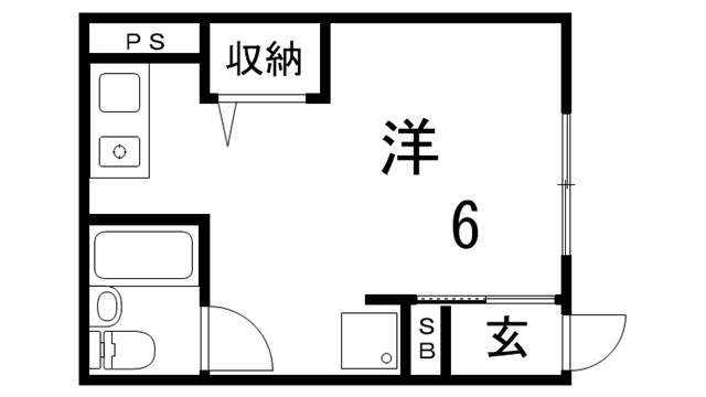 アベニールII北の間取り