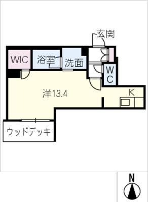 シャーメゾン　グリナージュの間取り