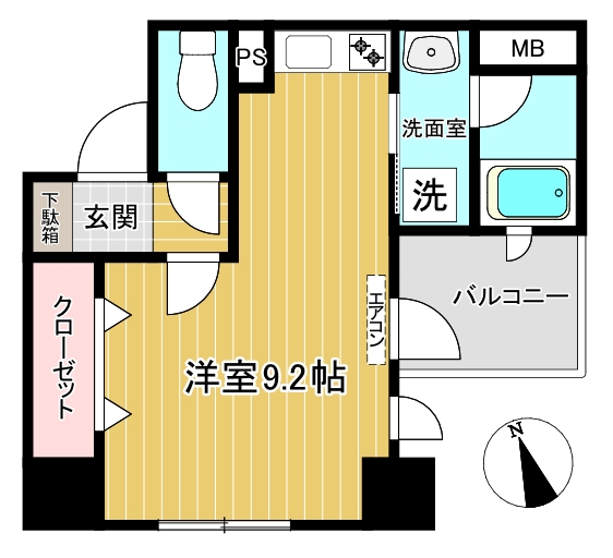 レスペランスの間取り