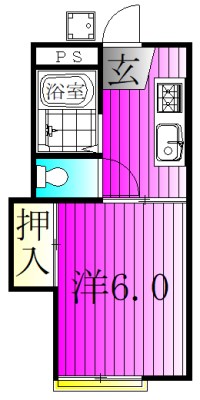 メゾンドイズミの間取り