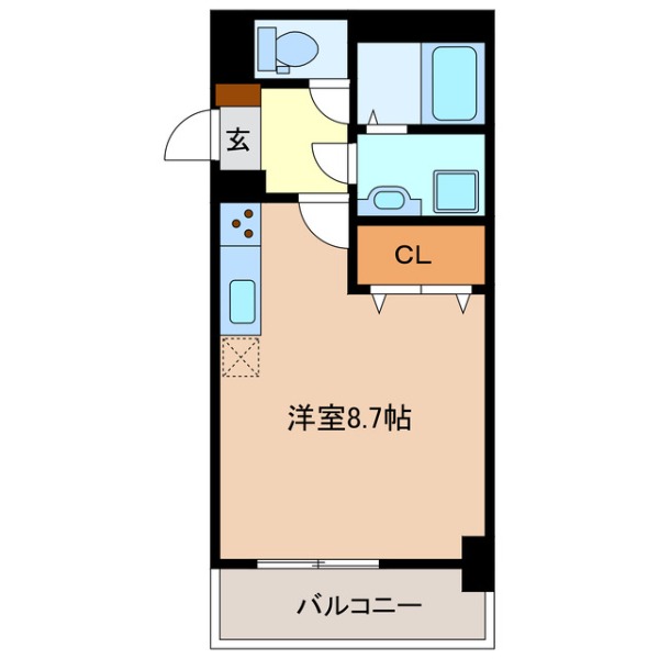 三重郡川越町大字豊田のマンションの間取り