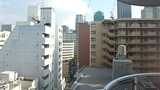 【大阪市北区中津のマンションの眺望】