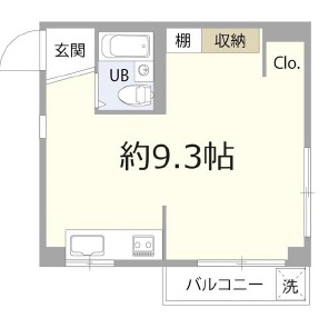 コーポ江尻の間取り写真