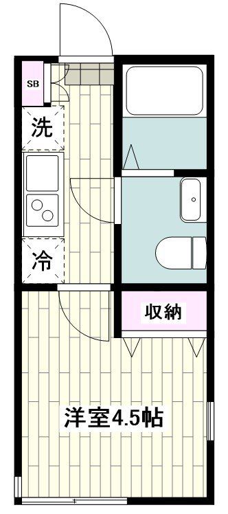 Fountain Lagoon 白百合1丁目の間取り