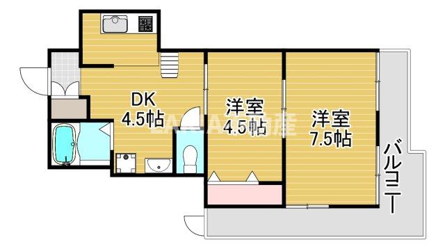 ハイツプライムの間取り