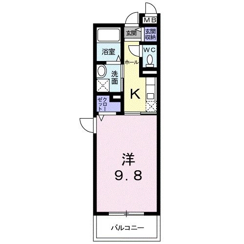 シーガル　Iの間取り