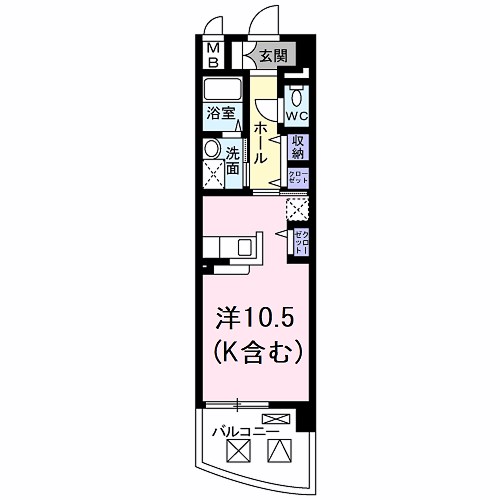 ＥＸＥ　ＶＩＬＬＡ　ＷＥＳＴの間取り