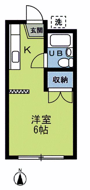 斉藤コーポの間取り