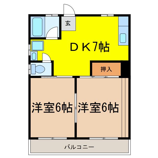 リーエス小山の間取り