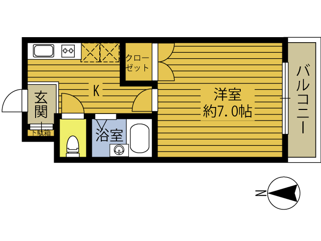 レガーロわさだの間取り