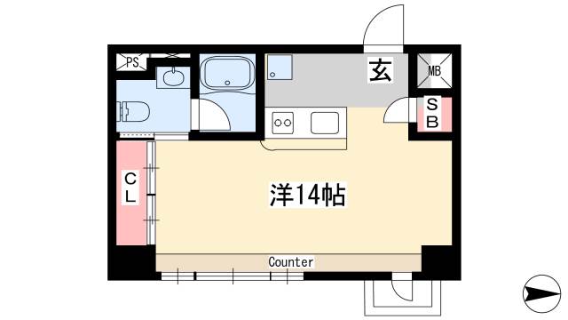 KDXレジデンス東桜Iの間取り