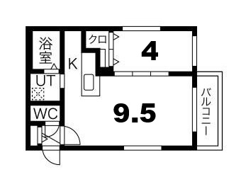 gare福住の間取り