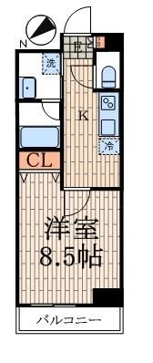 ラ　グリシーヌの間取り