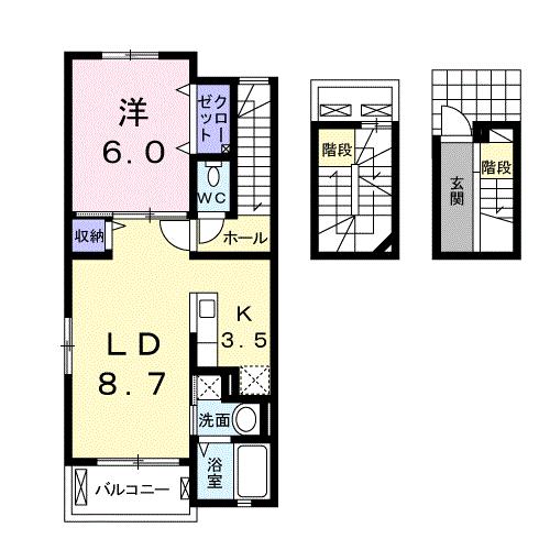 サンリットの間取り