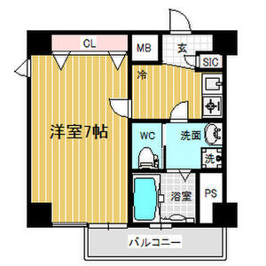 キューブコートの間取り