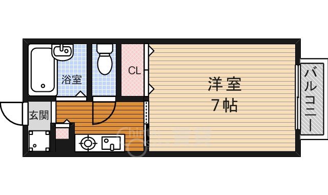 ホークメゾンの間取り