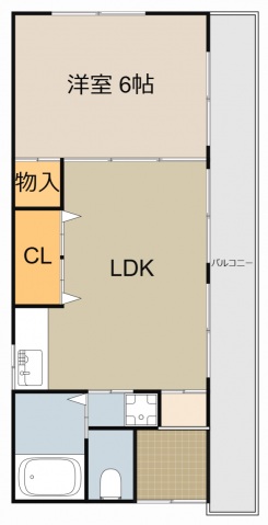 小林マンションの間取り