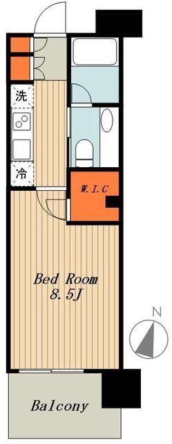 北区王子のマンションの間取り